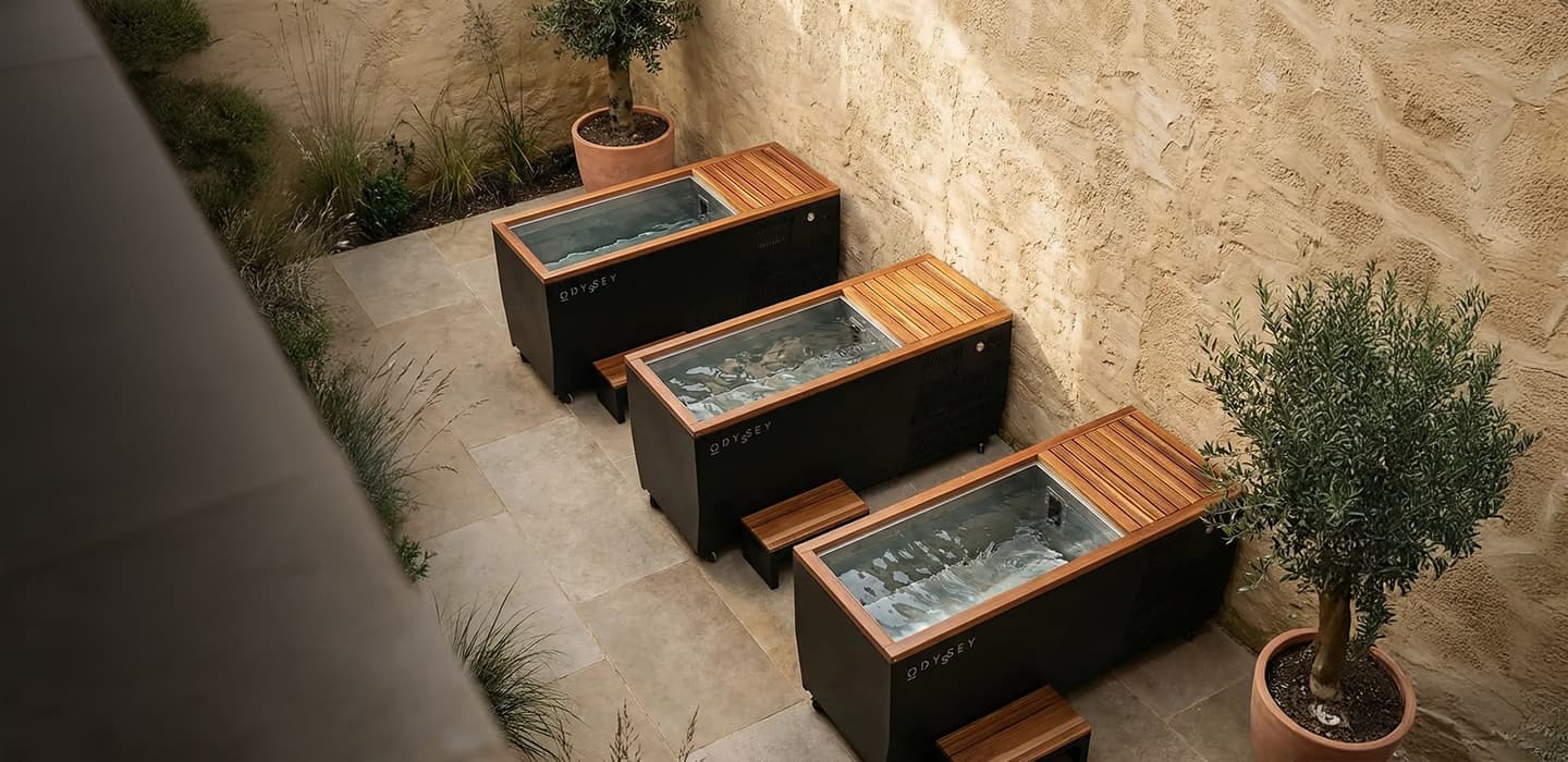 Commercial cold plunge water treatment plant