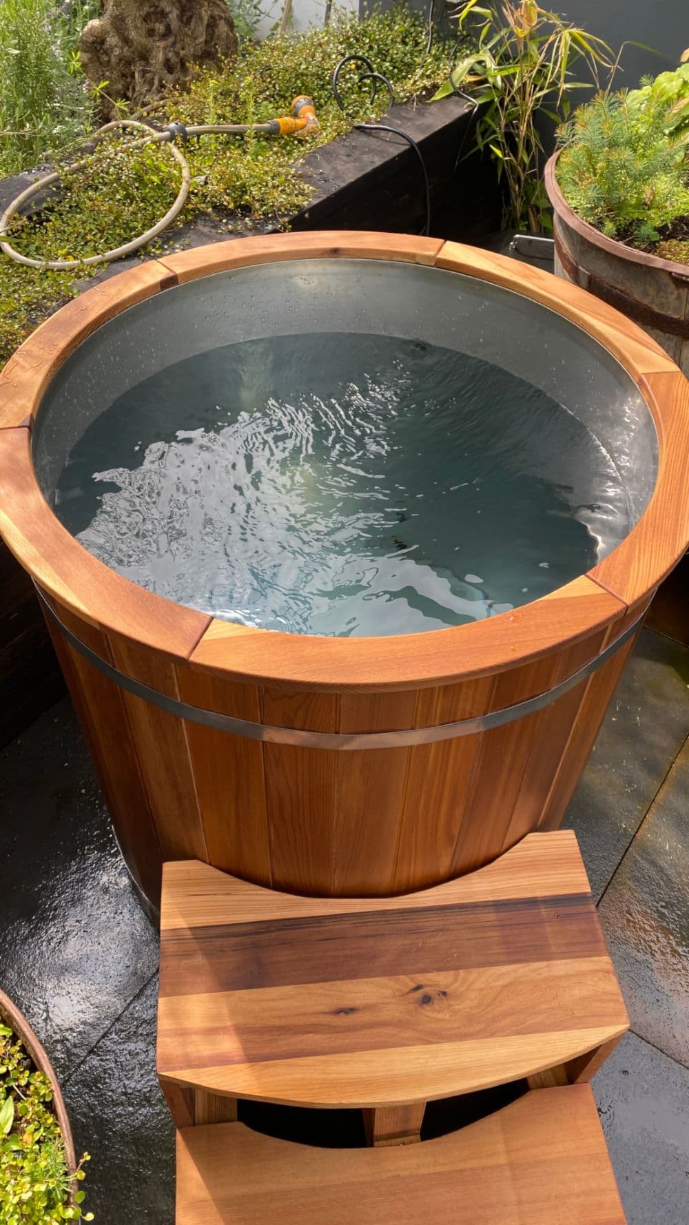 Odyssey cold plunge in use