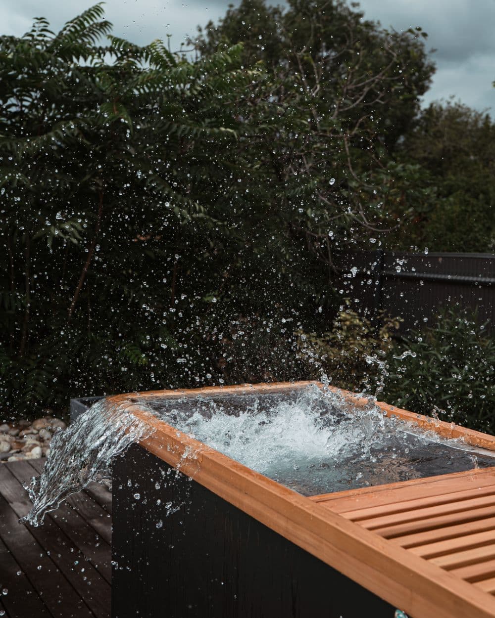 Odyssey cold plunge in use